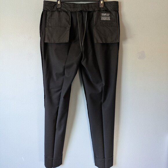 Awearness Kenneth Cole Slim Fit Black Suit 46 Extra-Long and Pants W36-38 L34 - Picture 12 of 16